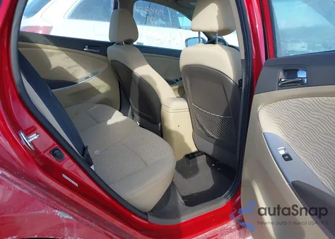 2013 Hyundai Accent Gls из США, поврежденный, VIN KMHCU4AE1DU310641